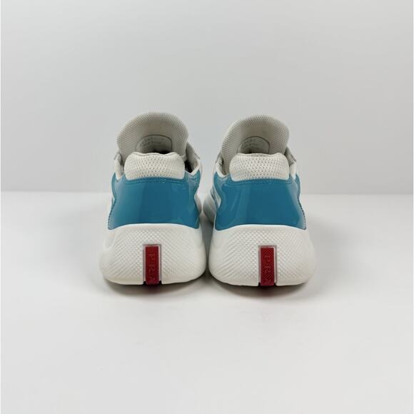 Size 8.5UK/9.5US - Prada Americas Cup Patent Leather Blue - Picture 4 of 8